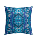 Durable and stylish Kirigami Kite Festival outdoor pillow.
